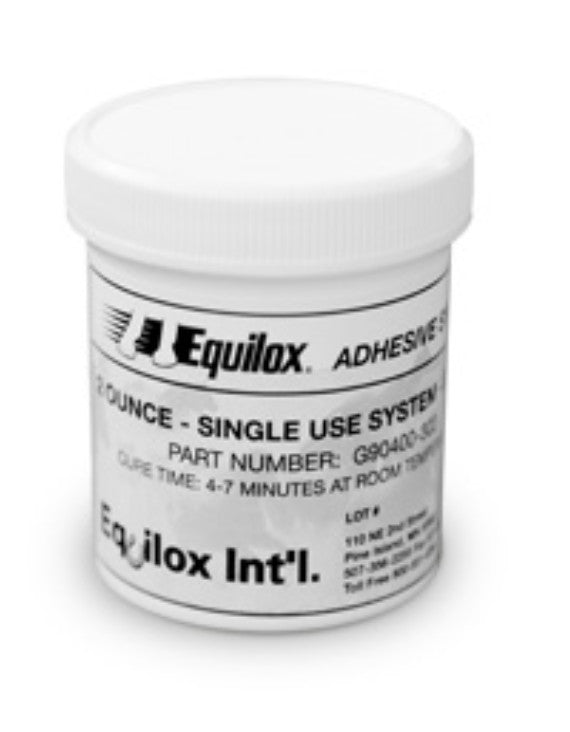 Equilox 2oz single use jar - Tan & Black