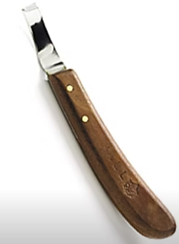 Hall Long Handled Dropped Blade Hoof Knife (RH & LH)