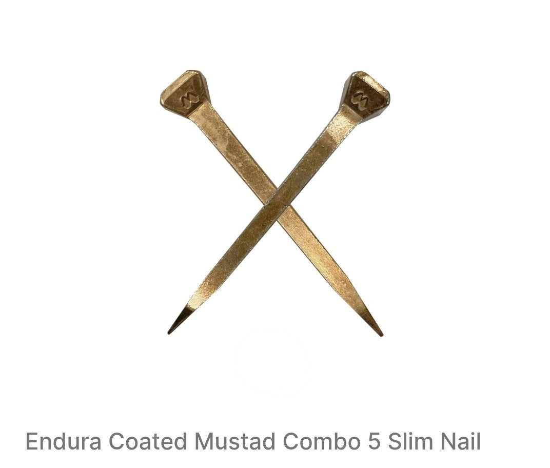 Mustad 5 Combo Slim Endura Horseshoe Nail (250 Count)
