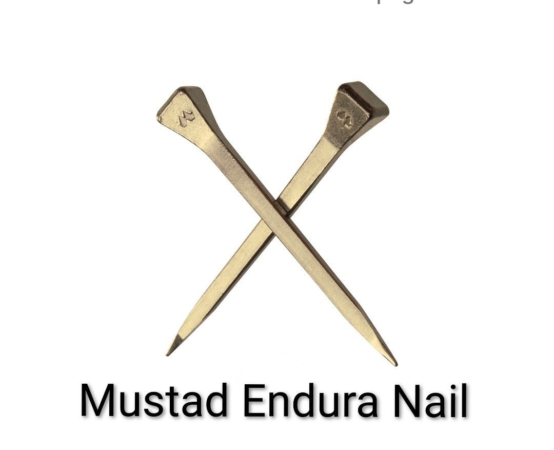 Mustad 4 Endura Concave Horseshoe Nail (250 Count)