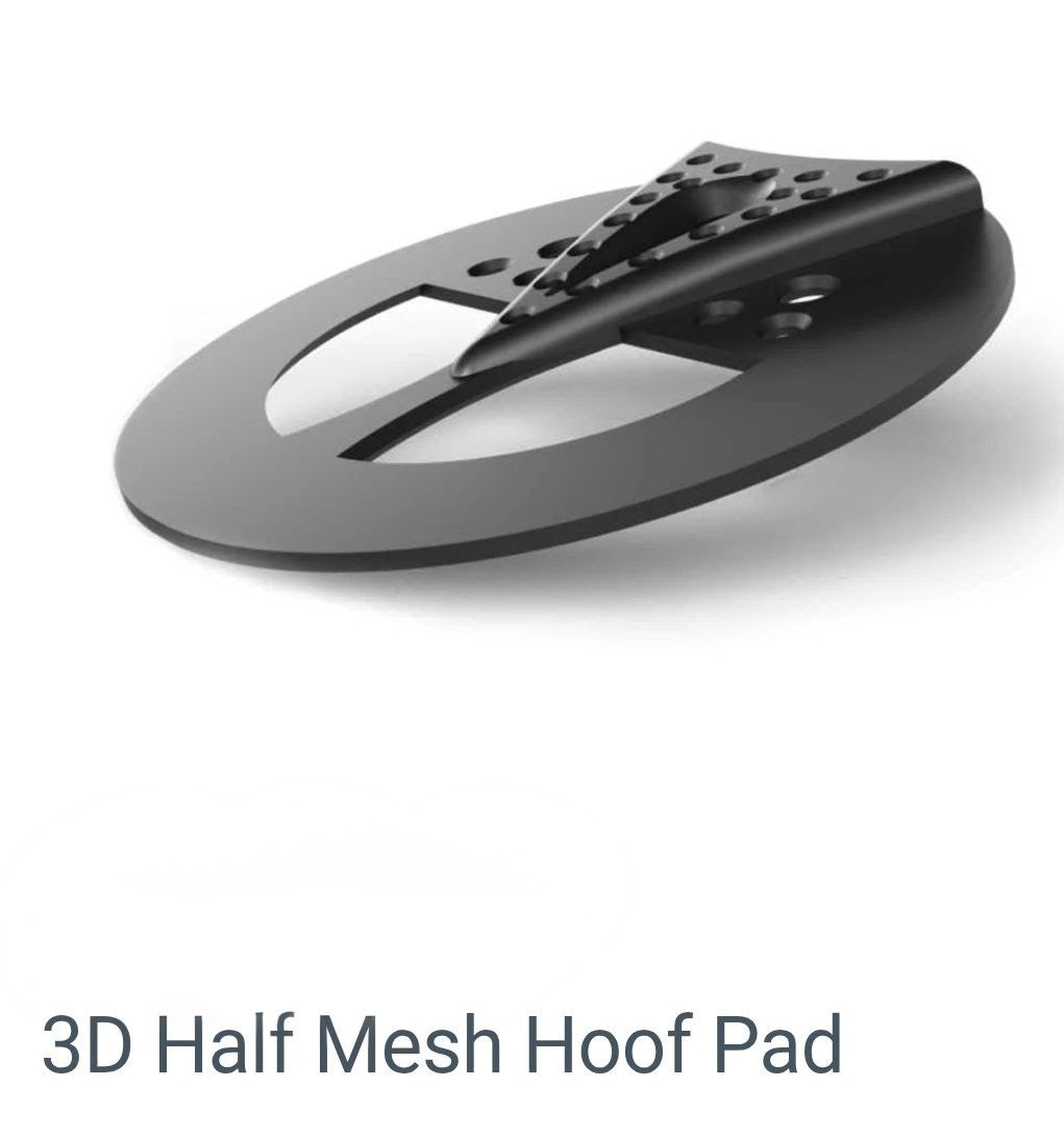 3D Hoof Care Half Mesh Universal Hoof Pads