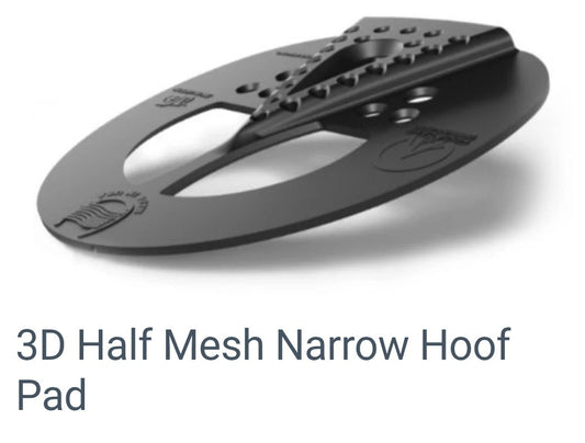 3D Hoof Care Half Mesh Universal Hoof Pads