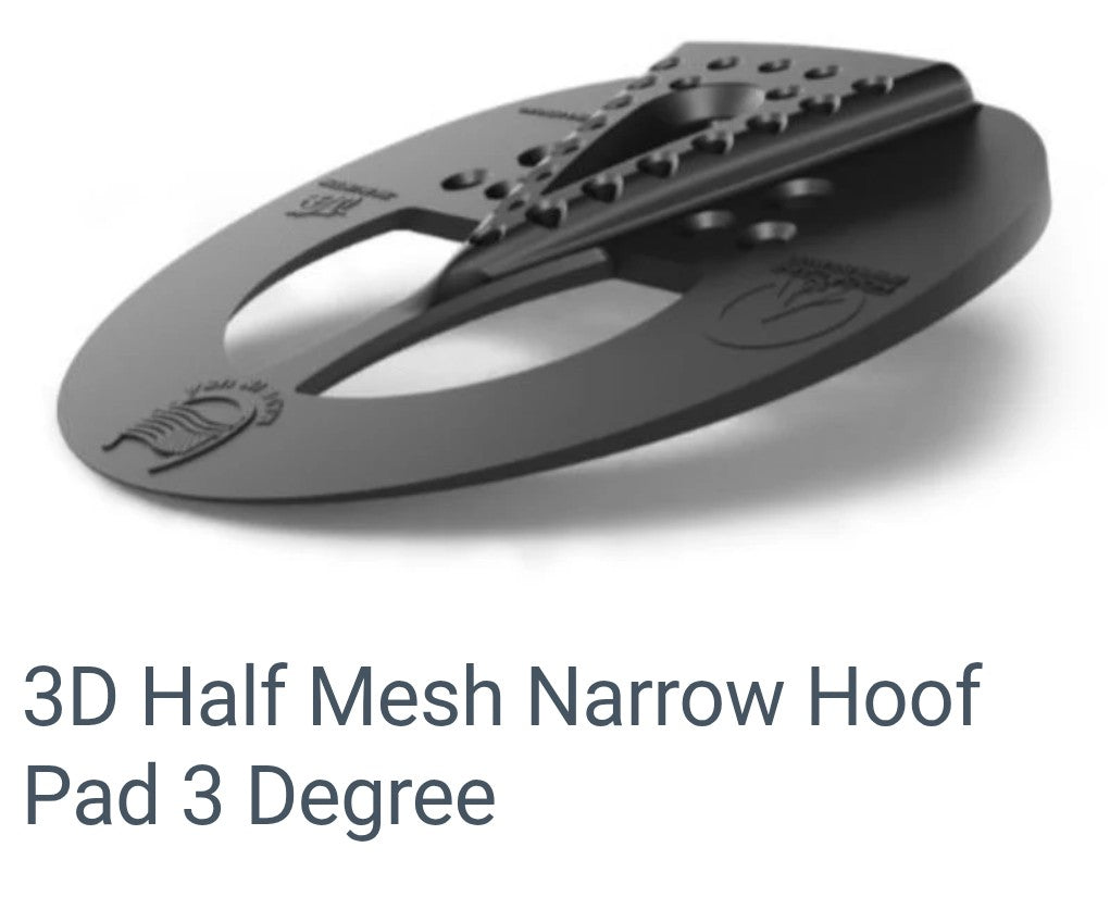 3D Hoof Care Half Mesh Universal Hoof Pads