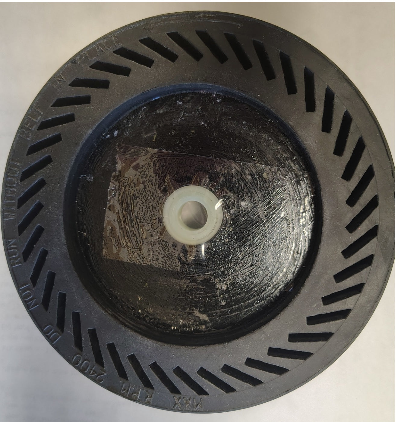 6" x 1 1/2" Rubber Expander Wheel