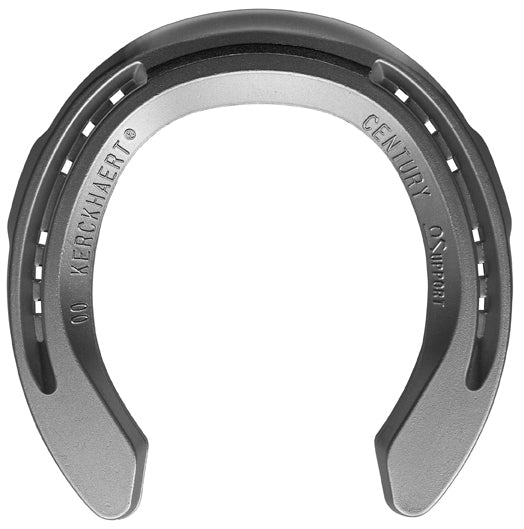 Kerckhaert Century Aluminum Horseshoes (Front & Hind, Clipped)