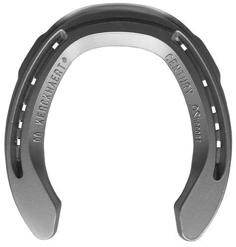 Kerckhaert Century Aluminum Horseshoes (Front & Hind, Clipped)