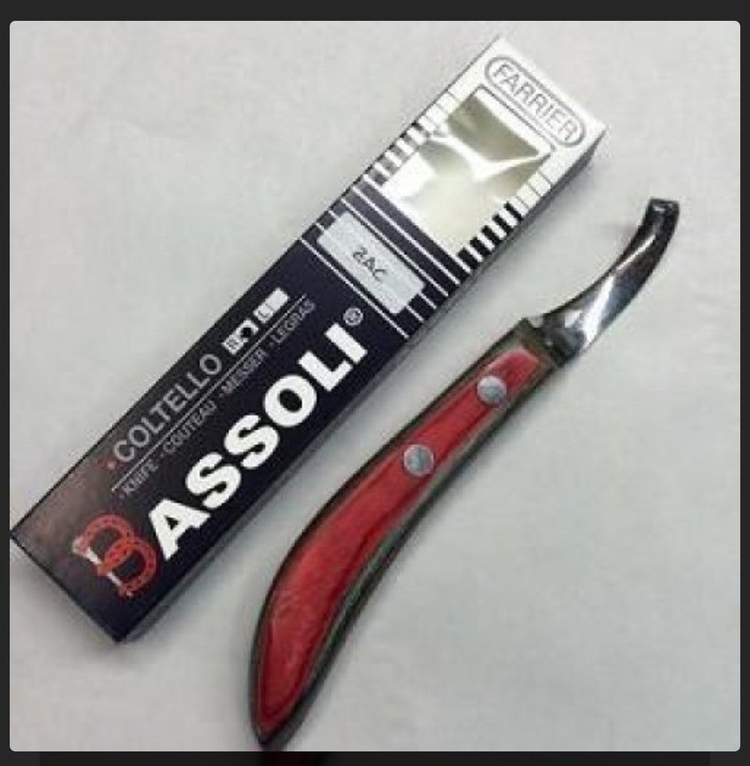 Bassoli Ricky Hoof Knife (RH)
