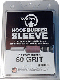 Foot Pro Buffer Sleeves 10 Sleeves Per Pack (Multiple Grits)