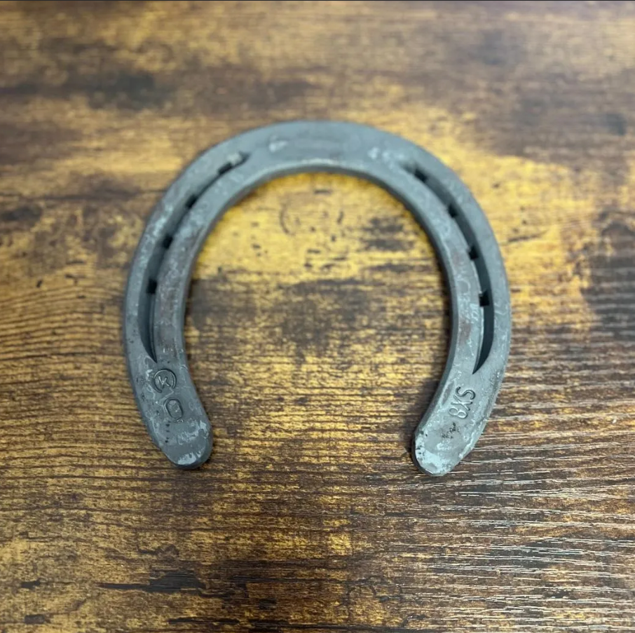 Hanton Steel Glue On Horseshoes (Sx8)