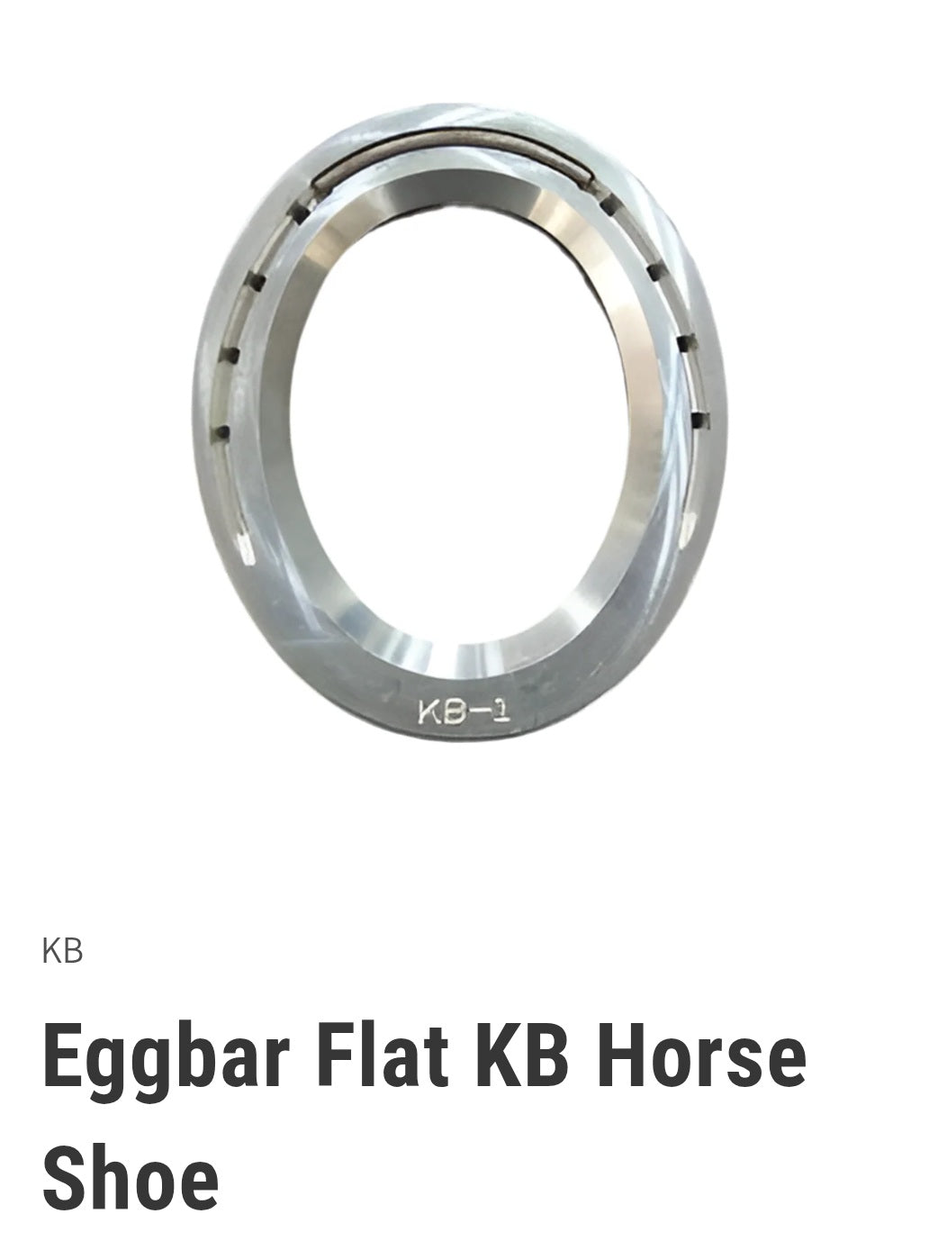 KB Aluminum Flat Egg Bar