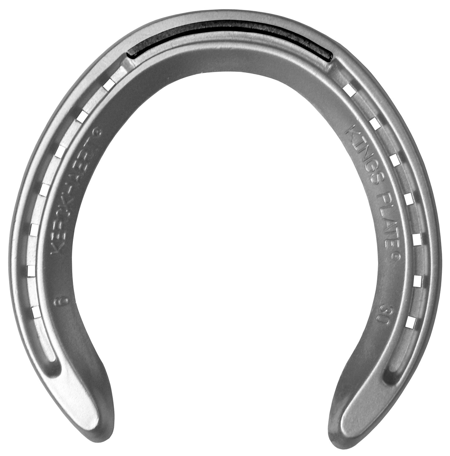 Kerckhaert Kings Plate Flush Toe Aluminum Horseshoes (Front & Hind)