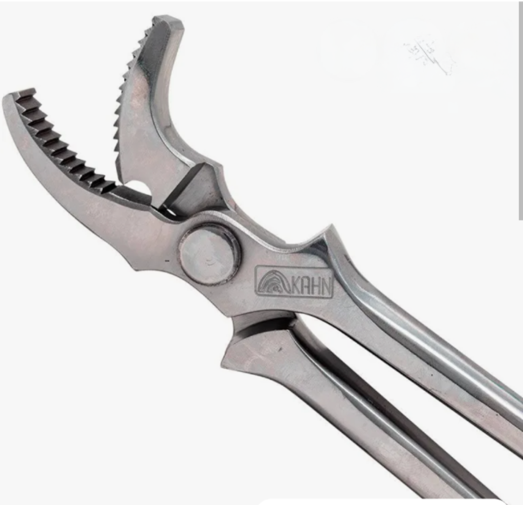 Kahn Curved Jaw Clincher