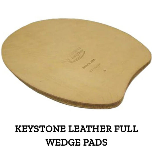 Keystone Full Leather Wedge Pads