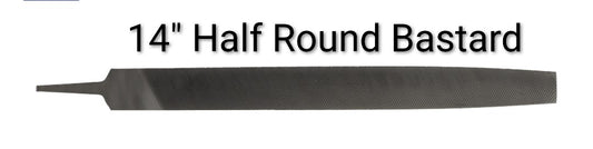 Save Edge Half Round Bastard File
