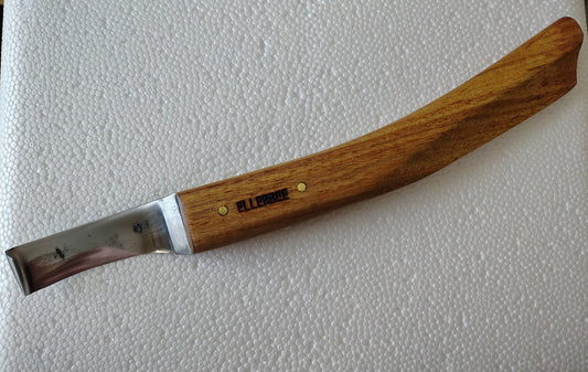 Triple E Forge Dropped Blade Hoof Knife Right - Handed