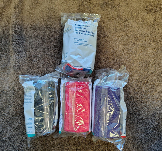 Covetrus Premium Cohesive Bandage (4"x 5 yds stretched)